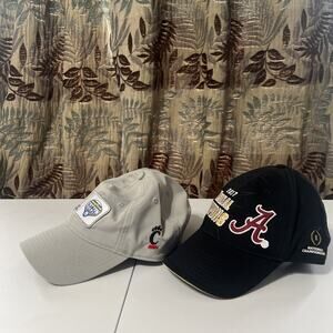 Lot of Alabama Crimson Tide NCAA Hats Adjustable Perfect For The Bama Fans!
